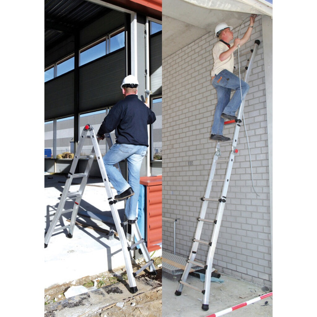 Telescopische ladder Varitrex TeleProf, 4 x 5 treden Productafbeelding nr. 5: Telescopische ladder Varitrex TeleProf, 4 x 5 treden