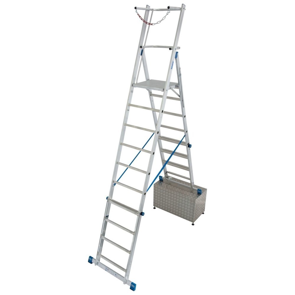 Product afbeelding: Telescopische platformtrap KRAUSE®, 8-10 treden