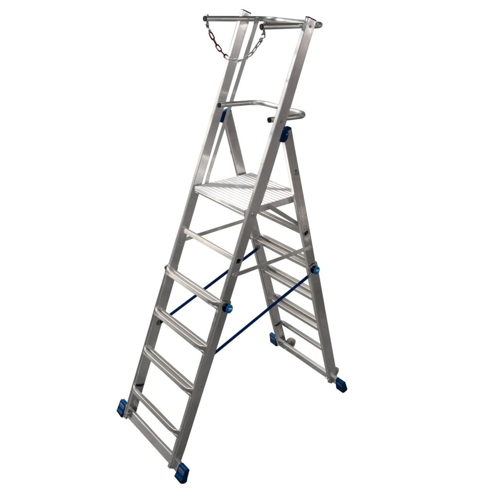KRAUSE® STABILO telescopische platformtrap, 6-8 sporten Productafbeelding nr. 1: KRAUSE® STABILO telescopische platformtrap, 6-8 sporten