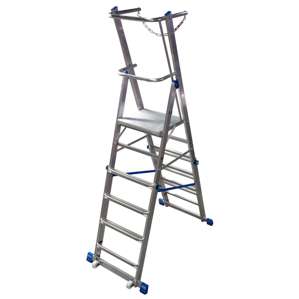 Productafbeelding nr. 5: KRAUSE® STABILO telescopische platformtrap, 6-8 sporten