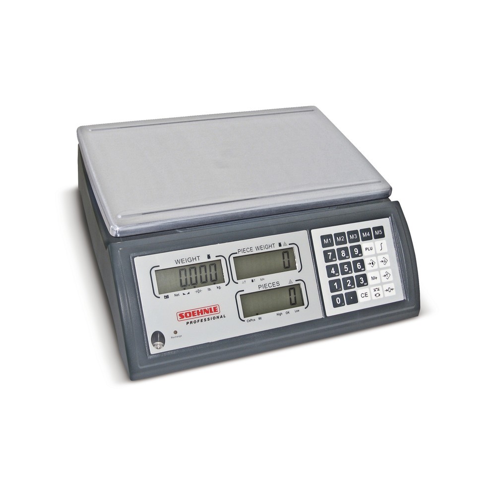 Product afbeelding: Telweegschaal SOEHNLE, b x d 360 x 240 mm, weegbereik max. 15 kg
