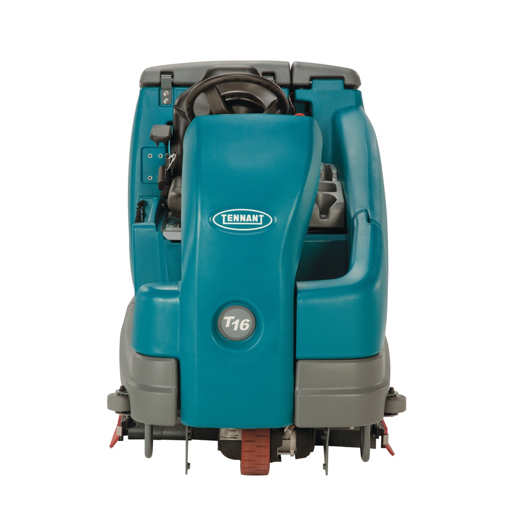 Zitschrobmachine Tennant® T16, accu, 900 mm borstel, incl. SST en ec-H2O™ Product afbeelding: Zitschrobmachine Tennant® T16, accu, 900 mm borstel, incl. SST en ec-H2O™