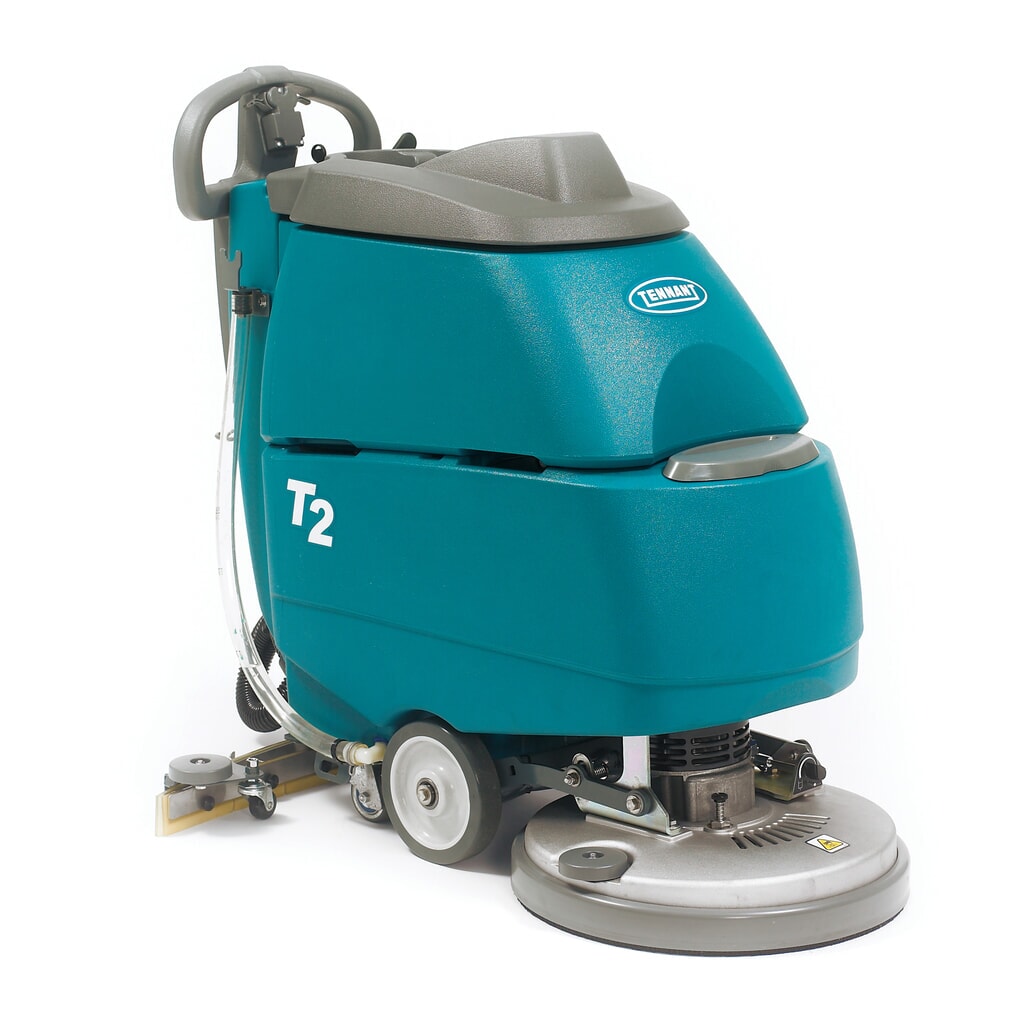 Tennant® schrobmachine T2, accu, schijfdiameter 430 mm Product afbeelding: Tennant® schrobmachine T2, accu, schijfdiameter 430 mm