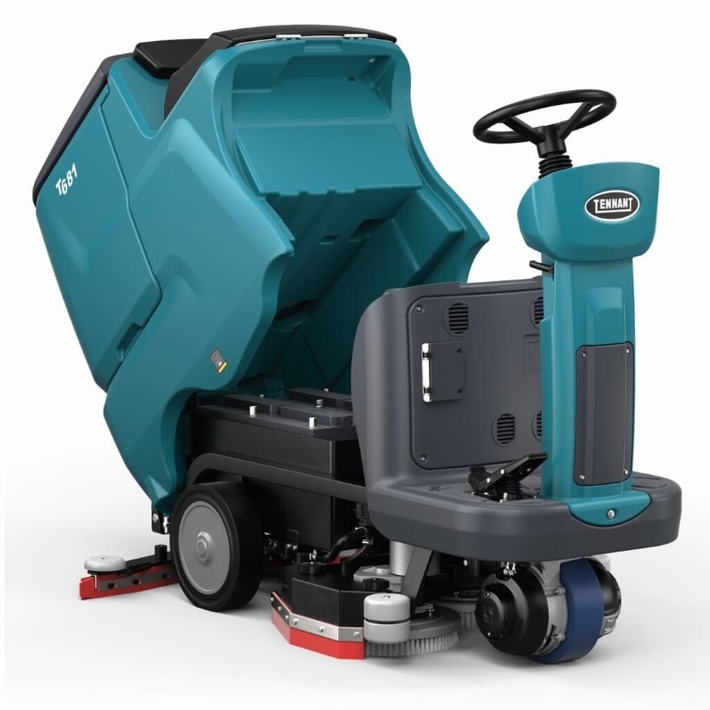 Tennant® schrobmachine T681 BT 70, batterij, 340 mm borstel Productafbeelding nr. 3: Tennant® schrobmachine T681 BT 70, batterij, 340 mm borstel