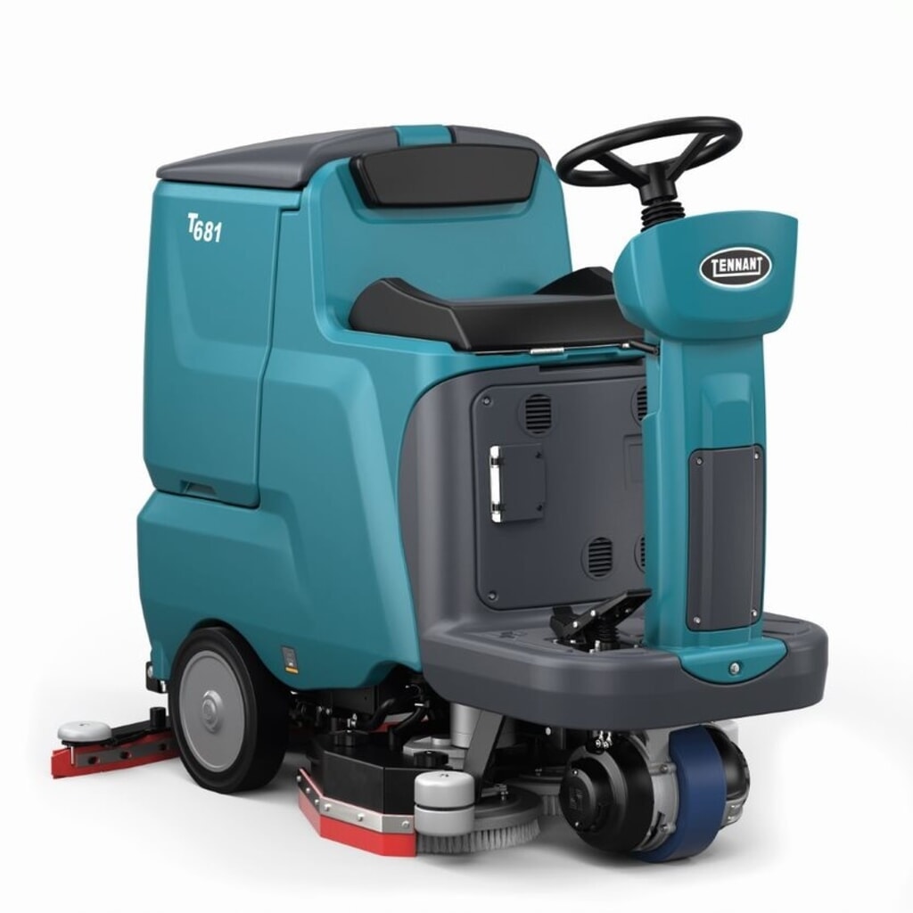 Tennant® schrobmachine T681 BT 70, batterij, 340 mm borstel Product afbeelding: Tennant® schrobmachine T681 BT 70, batterij, 340 mm borstel