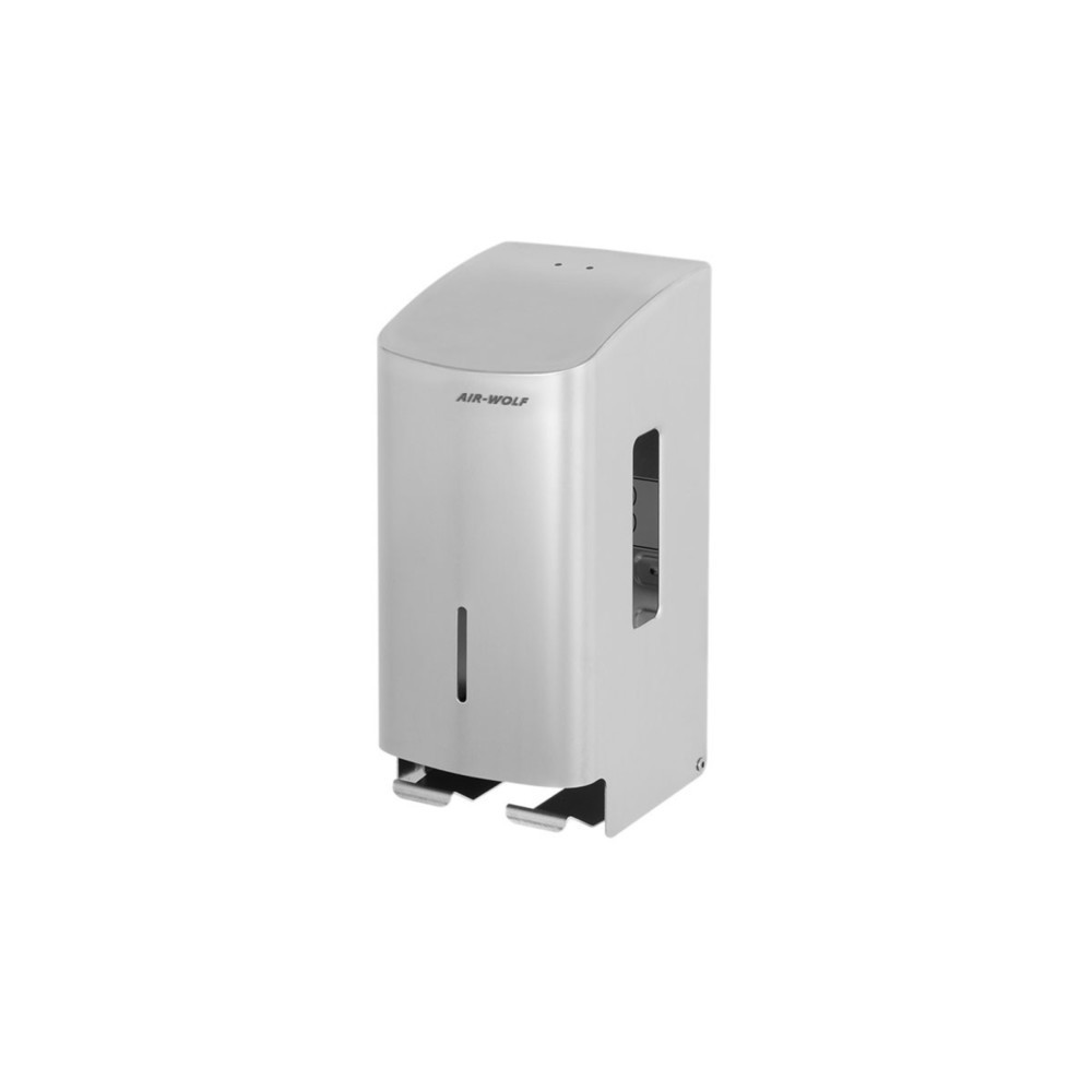 Productafbeelding nr. 8: Toiletpapierdispenser Air-Wolf voor 2 huishoudrollen geborsteld