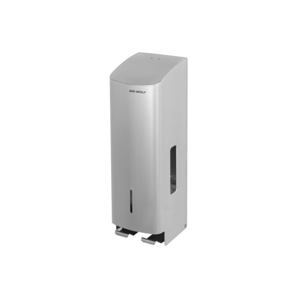 Productafbeelding nr. 8: Toiletpapierdispenser Air-Wolf voor 3 huishoudrollen geborsteld roestvrij staal