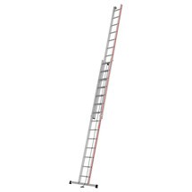 Productafbeelding nr. 1: Touwoptrekladder HYMER, voor aanleunen, 2-delig, totale lengte 6,90 m