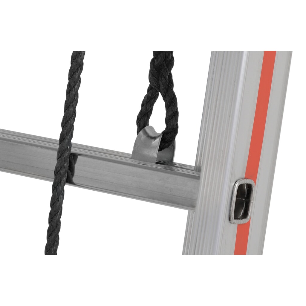 Touwoptrekladder HYMER, voor aanleunen, 2-delig, totale lengte 8,86 m Productafbeelding nr. 11: Touwoptrekladder HYMER, voor aanleunen, 2-delig, totale lengte 8,86 m