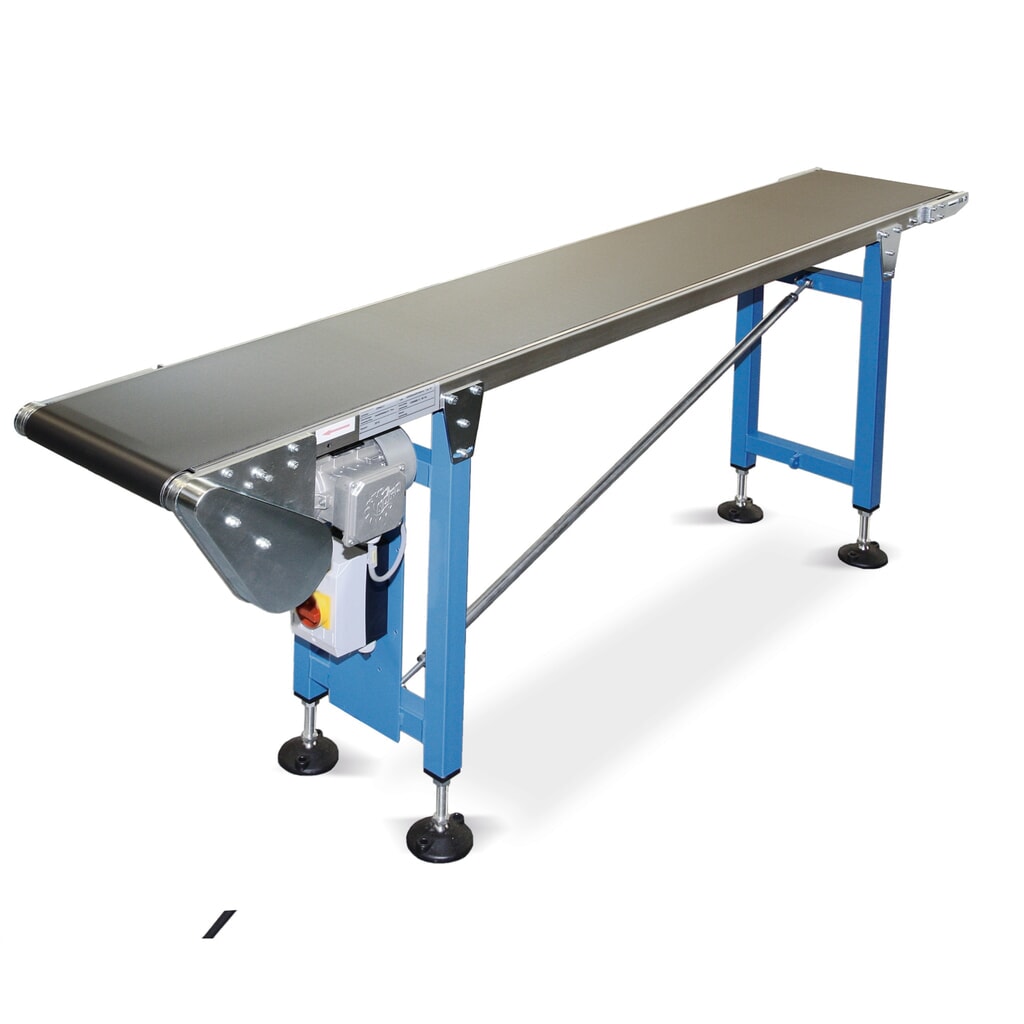 Transportband max. 15 kg/m, bandbreedte 150 mm, lengte 4 m Productafbeelding nr. 1: Transportband max. 15 kg/m, bandbreedte 150 mm, lengte 4 m