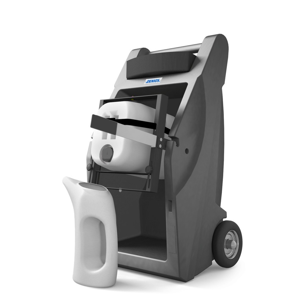 Product afbeelding: Steekwagen van PE, incl. spanband en zwenkkorf