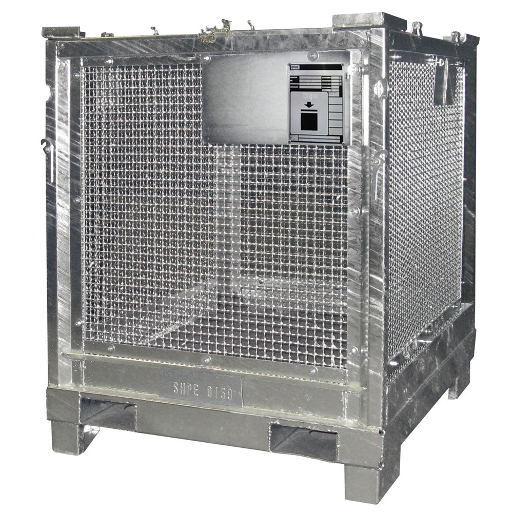 Product afbeelding: Transportkist voor spuitbussen STB 1000, incl. lekbak