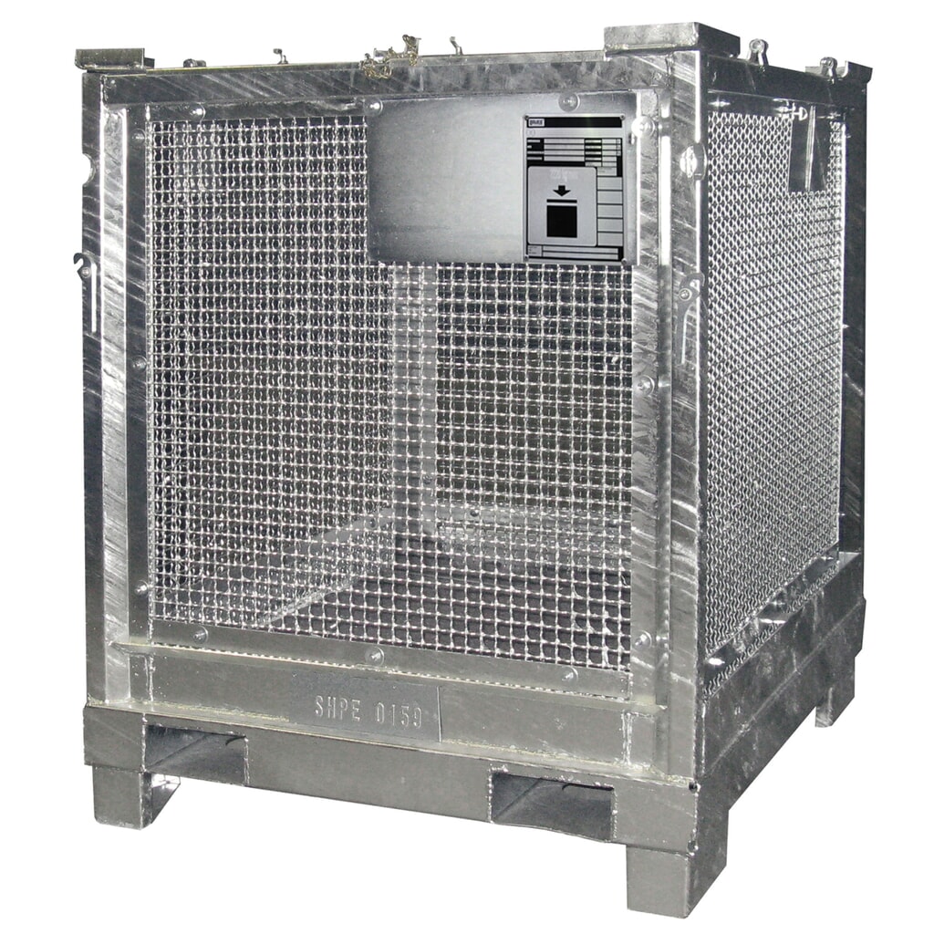 Product afbeelding: Transportkist voor spuitbussen STB 1000, incl. lekbak