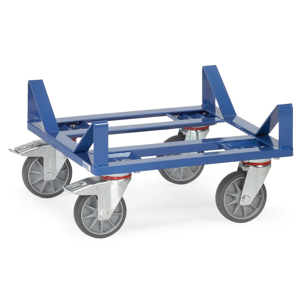 Product afbeelding: Transportroller fetra® voor balen, hoekstaal, draagvermogen 400 kg, bxd 500 x 500 mm