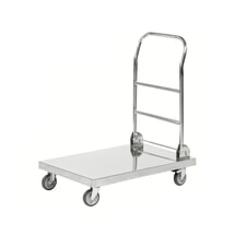 Productafbeelding nr. 1: Transportwagen, volledig roestvrij staal 18/0, laadvlak bxd 520 x 825 mm