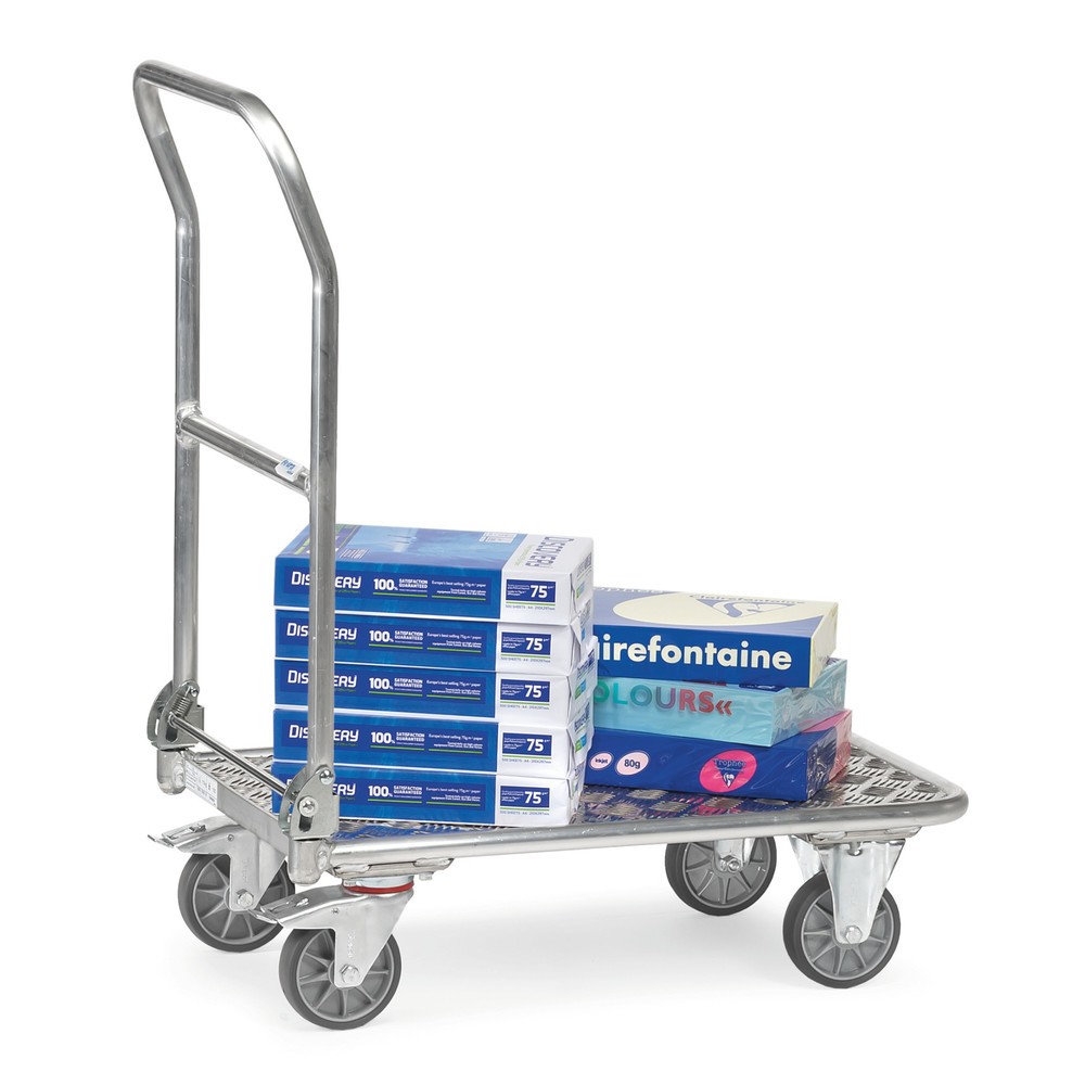 Productafbeelding nr. 2: Aluminium transportwagen fetra®, laadvlak bxd 600 x 900 mm