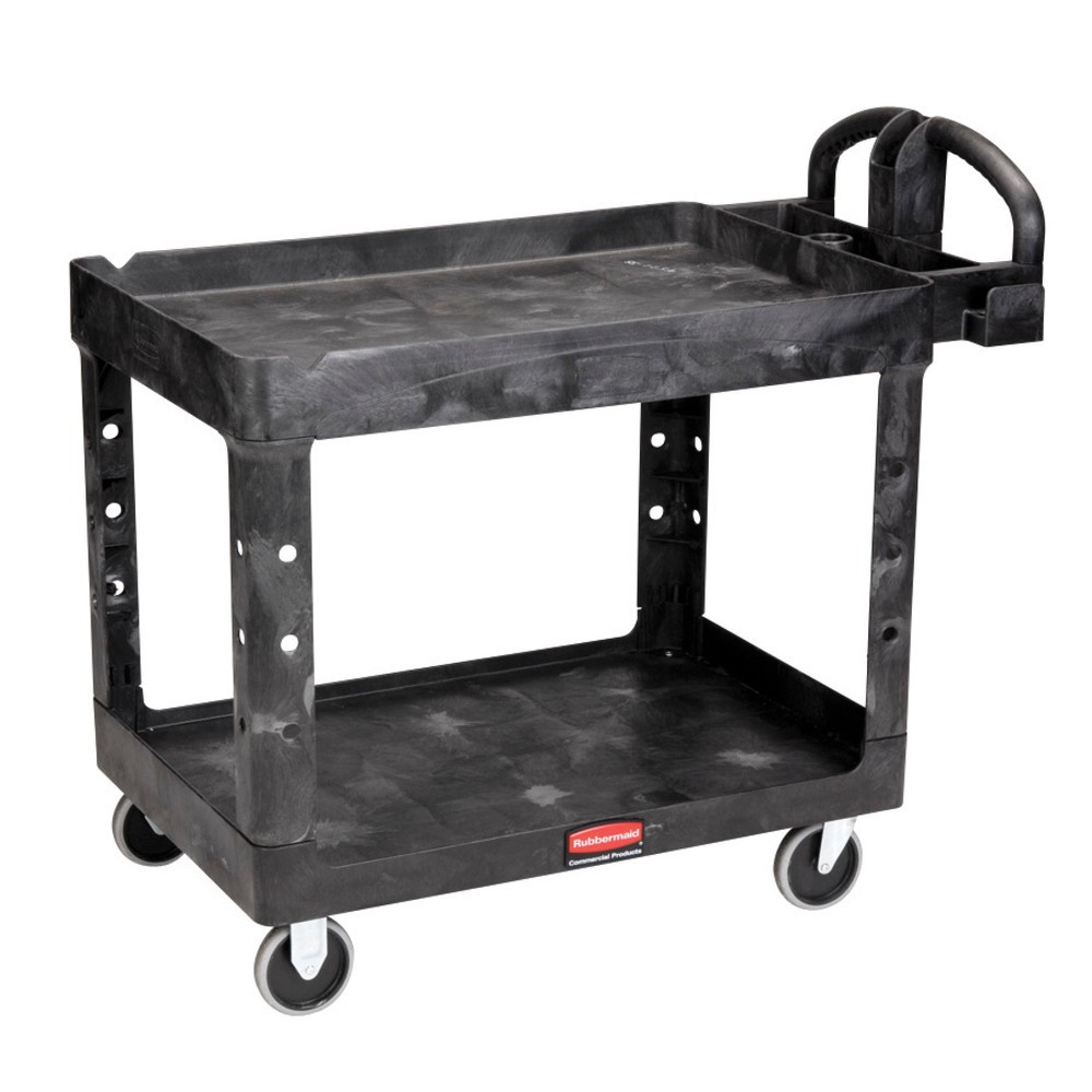 Product afbeelding: Transportwagen Rubbermaid® M, draagvermogen 226 kg, zwart