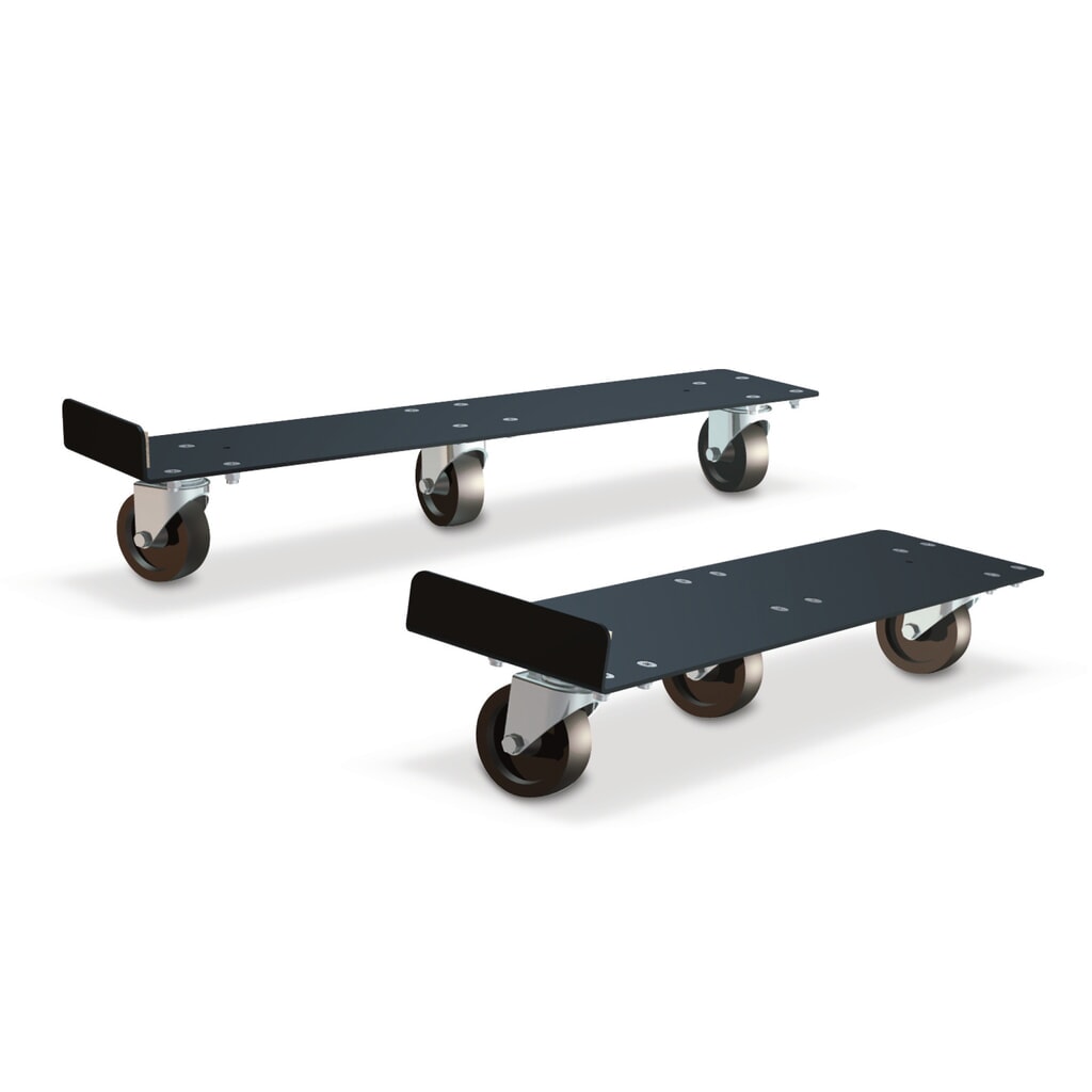 Product afbeelding: Transportroller voor industriële veiligheidskast asecos® Typ 90, Q-PEGASUS, tot breedte 1.200 mm, 2 stuks/verpakkingseenheid