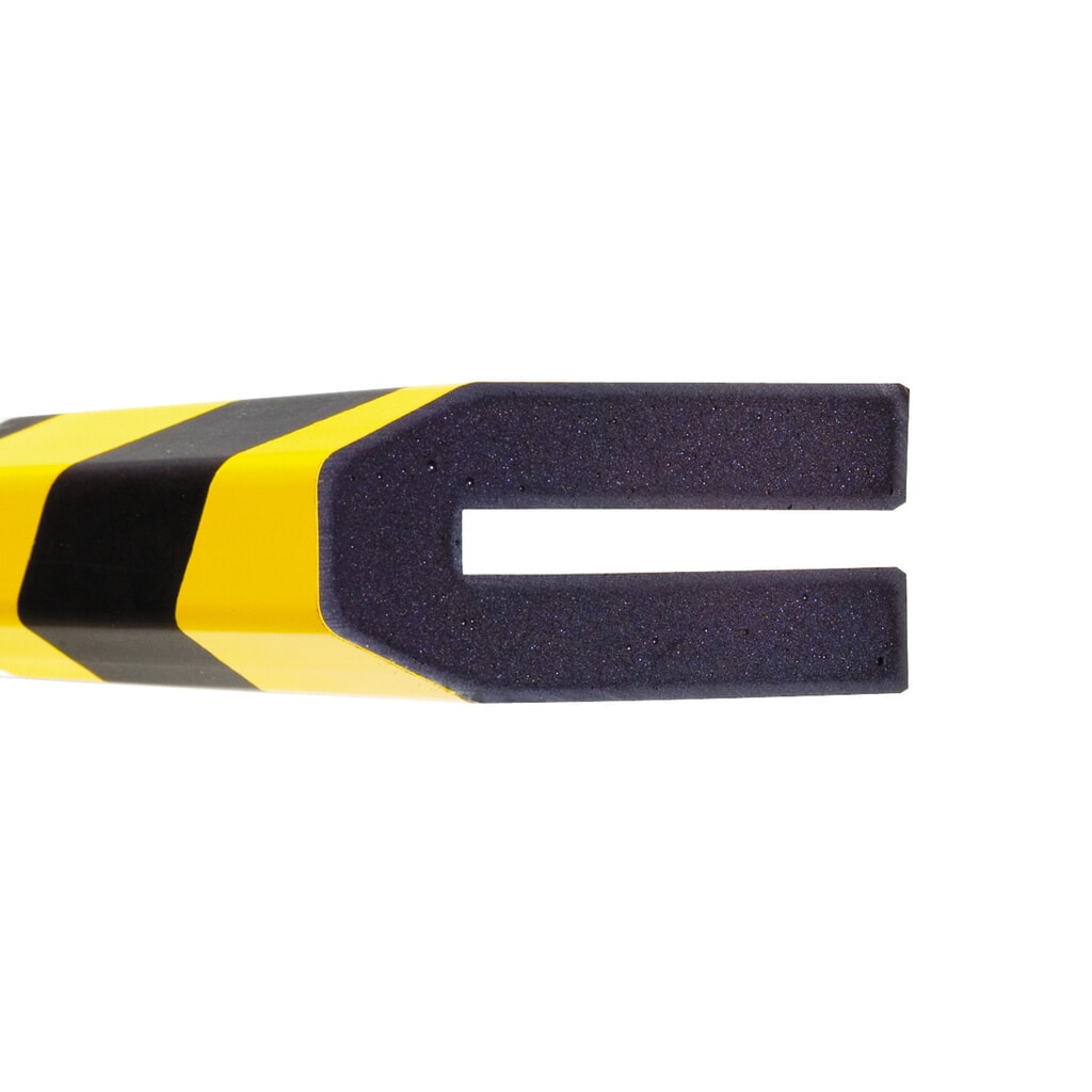 Stootbescherming voor randen MORAVIA, trapeziumvormig, om op te steken, hxb 80 x 40 mm, lengte 1 m Product afbeelding: Stootbescherming voor randen MORAVIA, trapeziumvormig, om op te steken, hxb 80 x 40 mm, lengte 1 m