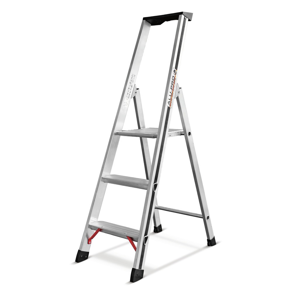 Product afbeelding: Trapladder HYMER Alu-Pro, 1-zijdig oploopbaar, stahoogte 0,65 m