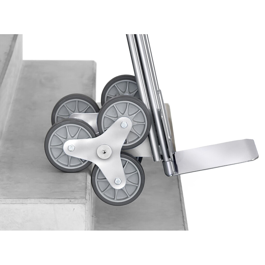 Productafbeelding nr. 3: Trapsteekwagen fetra®, 3-armige wielster, draagvermogen 200 kg, steekplaat bxd 320 x 250 mm, aluminium