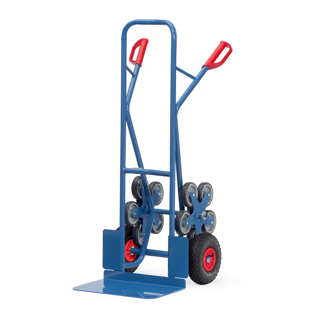 Productafbeelding nr. 1: Trapsteekwagen fetra®, 5-armige wielster, draagvermogen 200 kg, steekplaat bxd 480 x 300 mm, staal