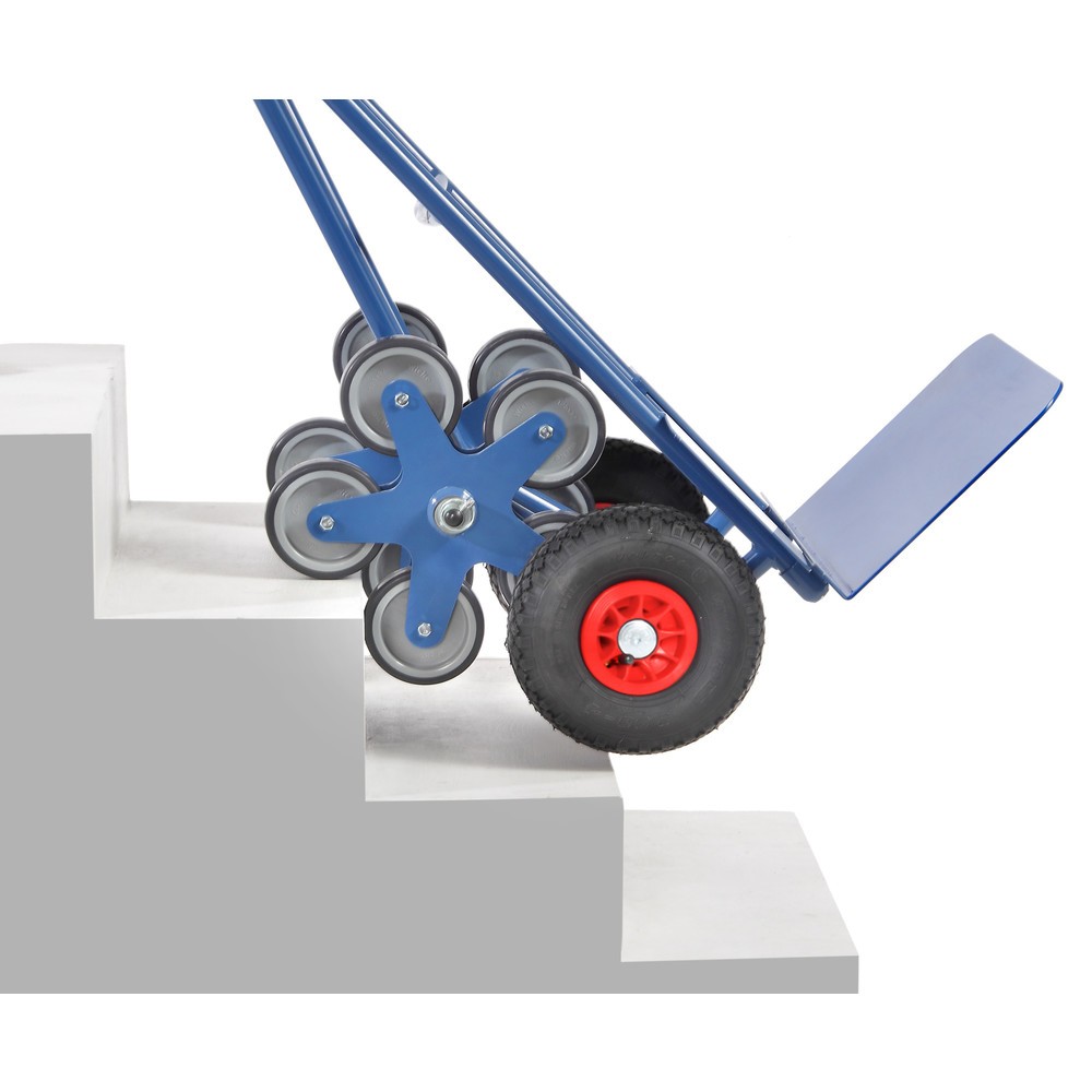 Productafbeelding nr. 3: Trapsteekwagen fetra®, 5-armige wielster, draagvermogen 200 kg, steekplaat bxd 480 x 300 mm, staal