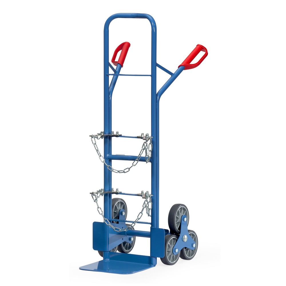 Product afbeelding: Trapsteekwagen fetra® voor stalen flessen, draagvermogen 200 kg