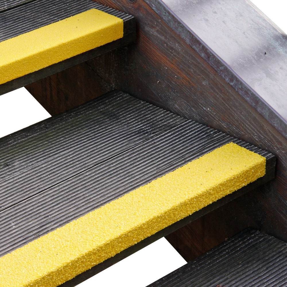 Product afbeelding: Traptredeprofiel van GVK Medium, geel, lengte 600 mm
