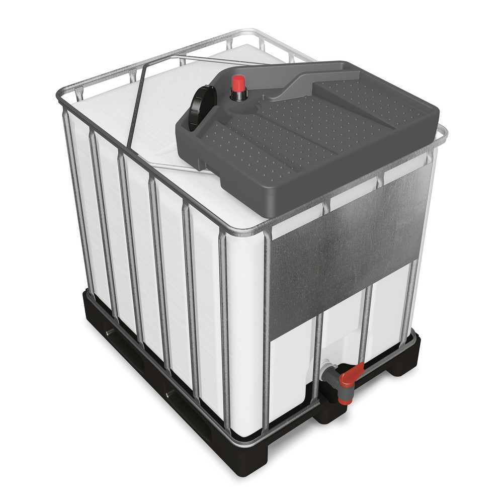 Productafbeelding nr. 1: Trechter voor IBC, hxbxd 175 x 790 x 730 mm, volume 15 l