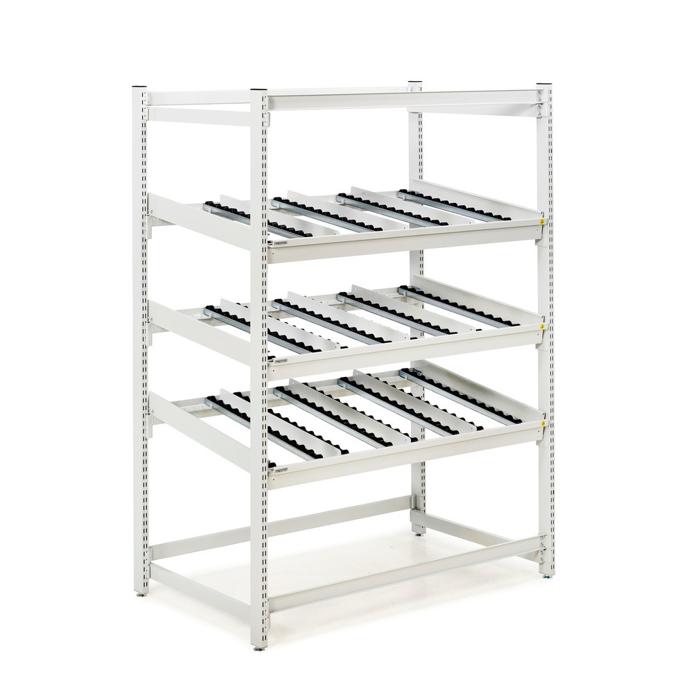 Product afbeelding: TRESTON gereedzetwagen FIFO, ESD, 3 rollenniveaus, hxbxd 1.860 x 1.385 x 805 mm