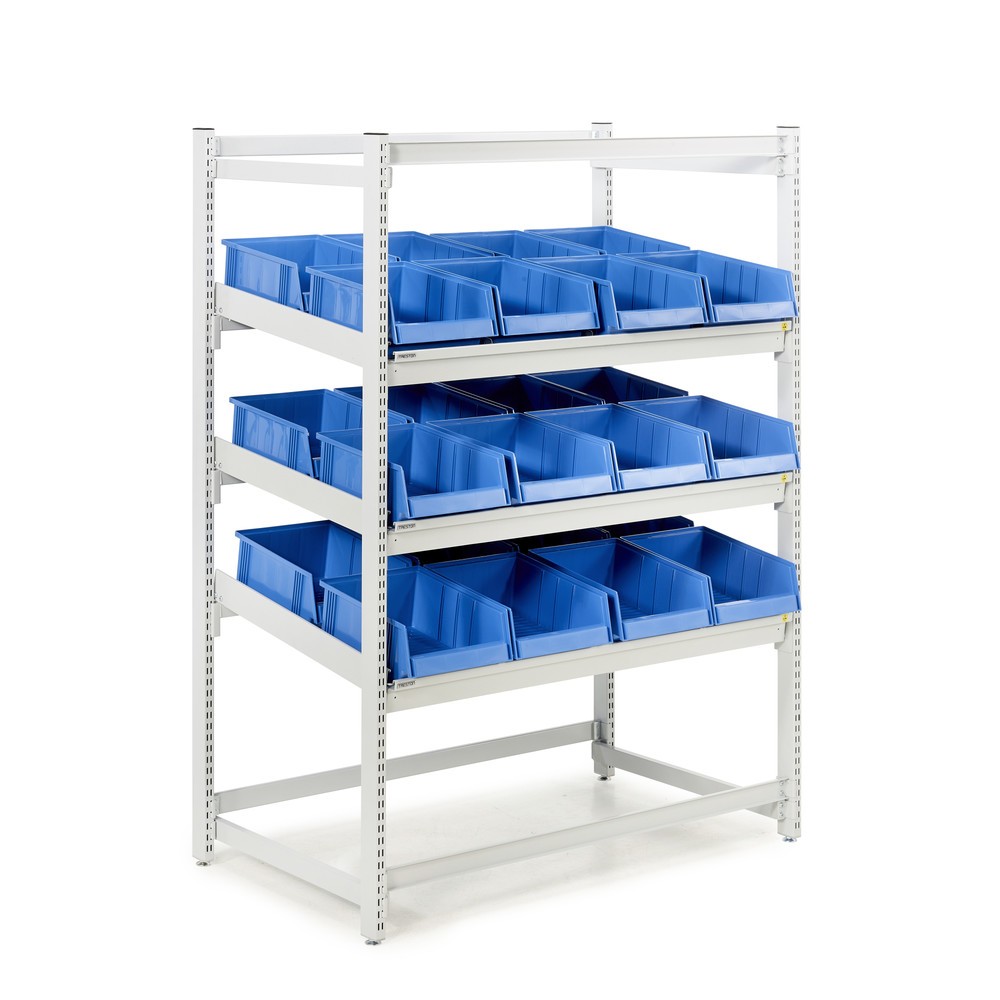 Productafbeelding nr. 2: TRESTON gereedzetwagen FIFO, ESD, 3 rollenniveaus, hxbxd 1.860 x 1.385 x 805 mm