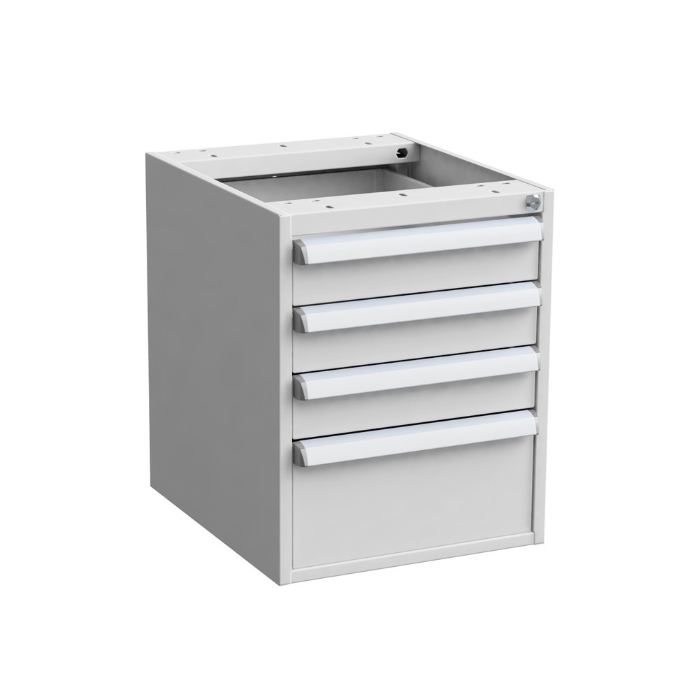 Product afbeelding: Ladeblok TRESTON 45/56-3 Standard, ESD, hxbxd 560 x 450 x 520 mm, lades: 3 x 100 mm, 1 x 200 mm
