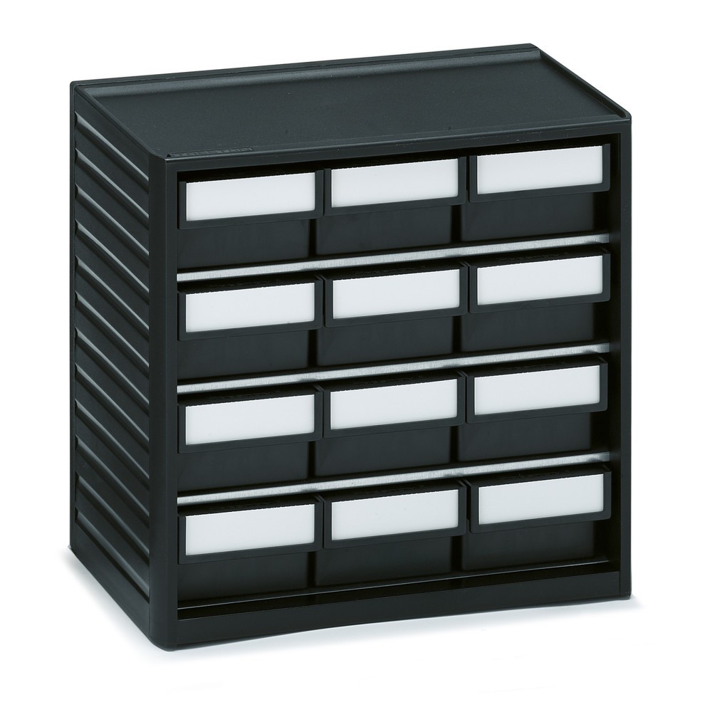 Product afbeelding: Onderdelenkast TRESTON, ESD, 12 lades, framematen hxbxd 290 x 310 x 180 mm