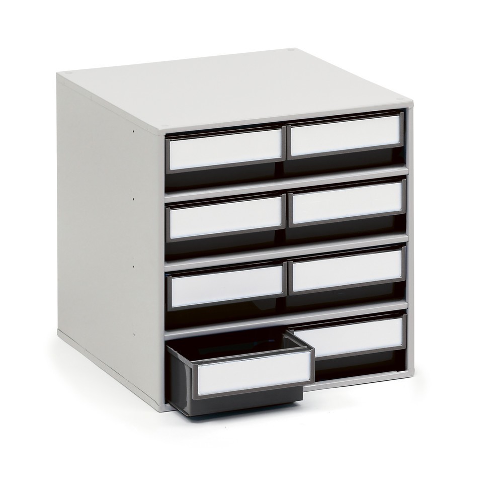 Product afbeelding: Opbergkast TRESTON, ESD, 8 lades, hxbxd 400 x 400 x 395 mm
