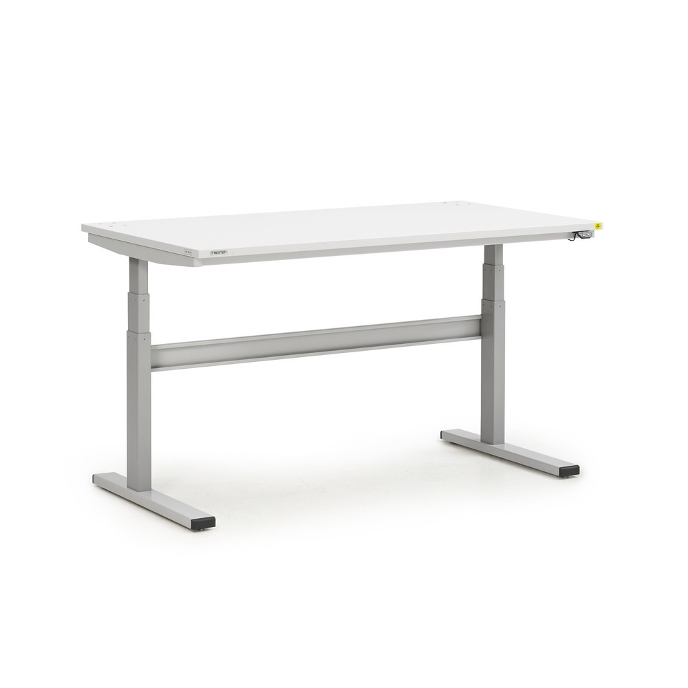 Product afbeelding: TRESTON TED werktafel, ESD, elektrisch in hoogte verstelbaar, hxbxd 630-1.270 x 1.500 x 800 mm