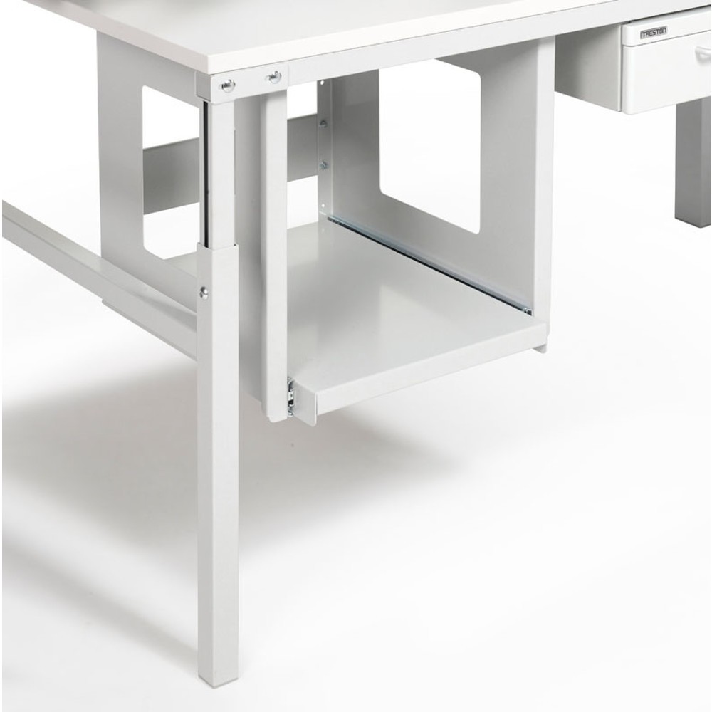 Productafbeelding nr. 2: TRESTON uittrekbare stalen legbord voor printer, hxbxd 506 x 500 x 535 mm
