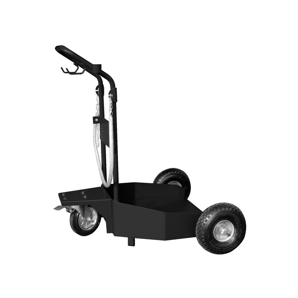 Product afbeelding: Trolley SAMOA-HALLBAUER voor vaten van 200 liter, 3 wielen, incl. accessoires