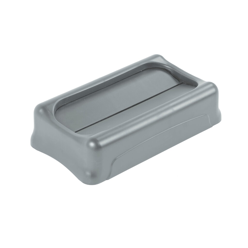 Tuimeldeksel voor Rubbermaid Slim Jim®, grijs Product afbeelding: Tuimeldeksel voor Rubbermaid Slim Jim®, grijs