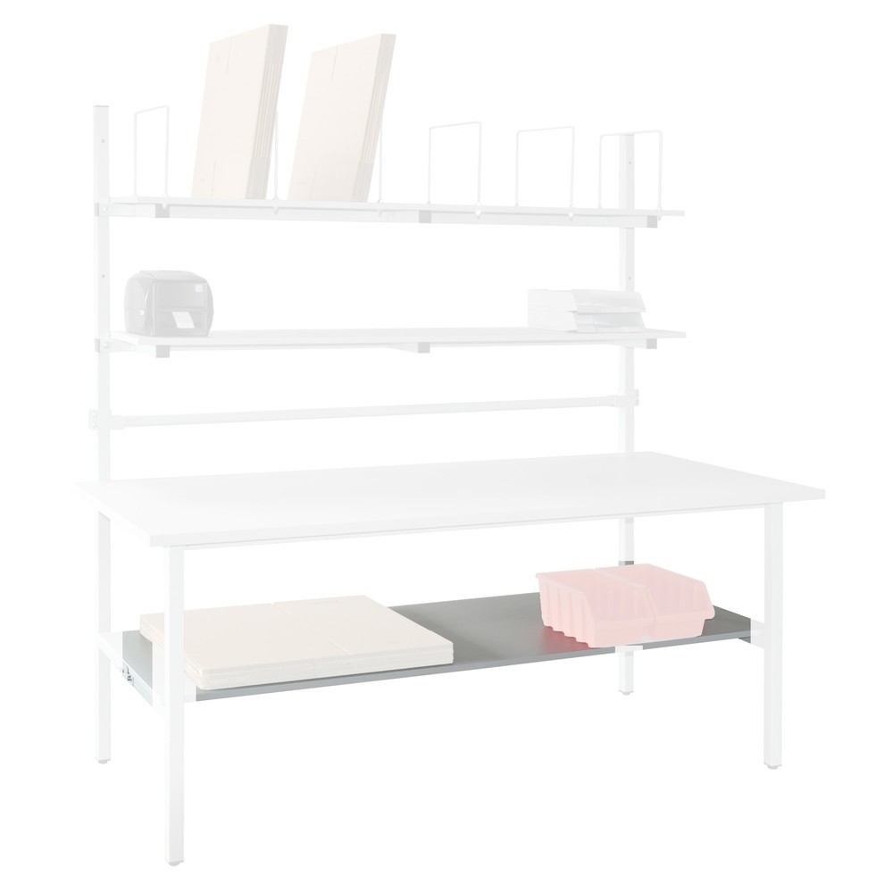 Product afbeelding: Tussenlegbord voor paktafel, breedte 2.000 mm, antraciet