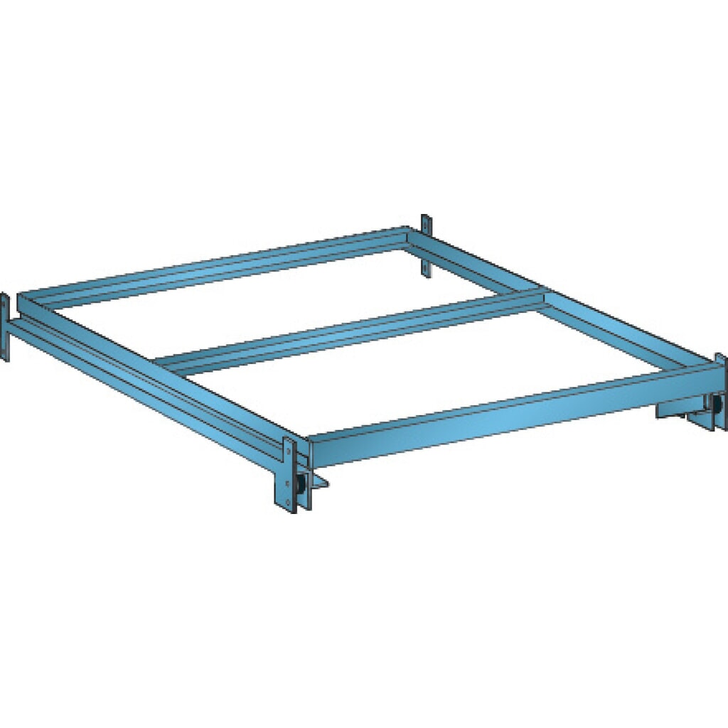 LISTA uitschuifbaar frame, schapbelasting 1.000 kg, b x d 890 x 860 mm, 65% uitschuifbaar Product afbeelding: LISTA uitschuifbaar frame, schapbelasting 1.000 kg, b x d 890 x 860 mm, 65% uitschuifbaar