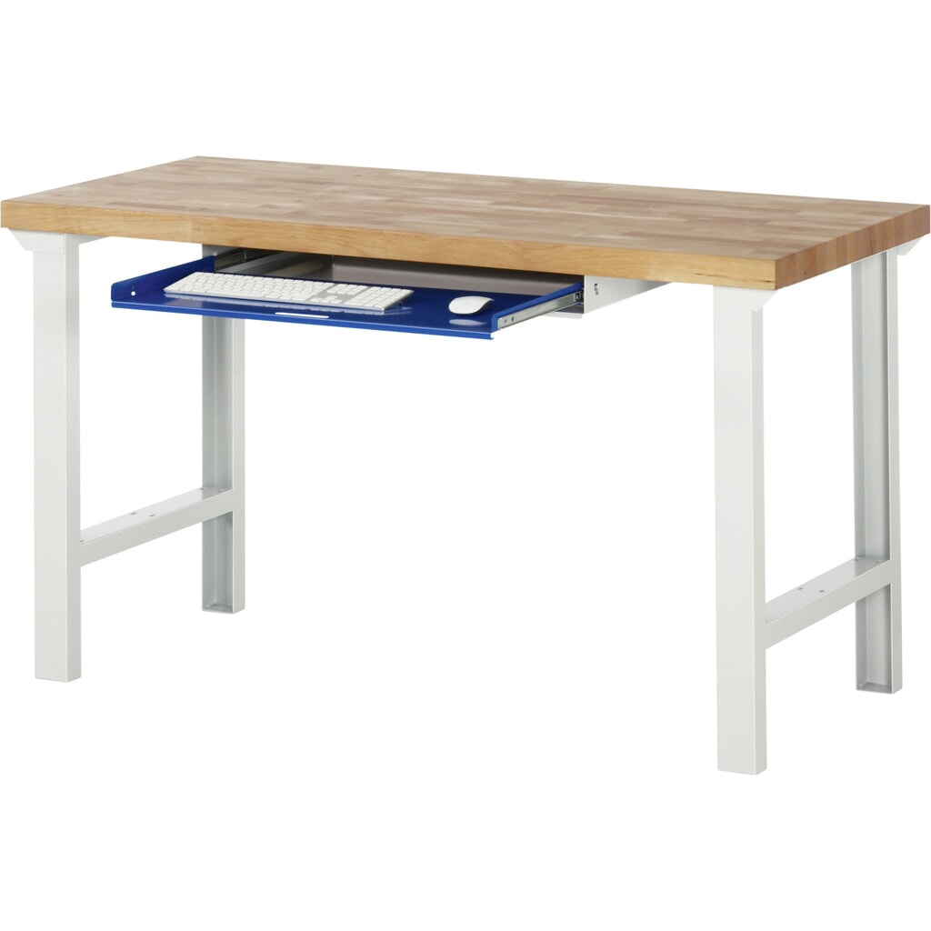 Productafbeelding nr. 2: Uitschuifblad voor het toetsenbord RAU 2, hxbxd 85 x 745 x 485 mm
