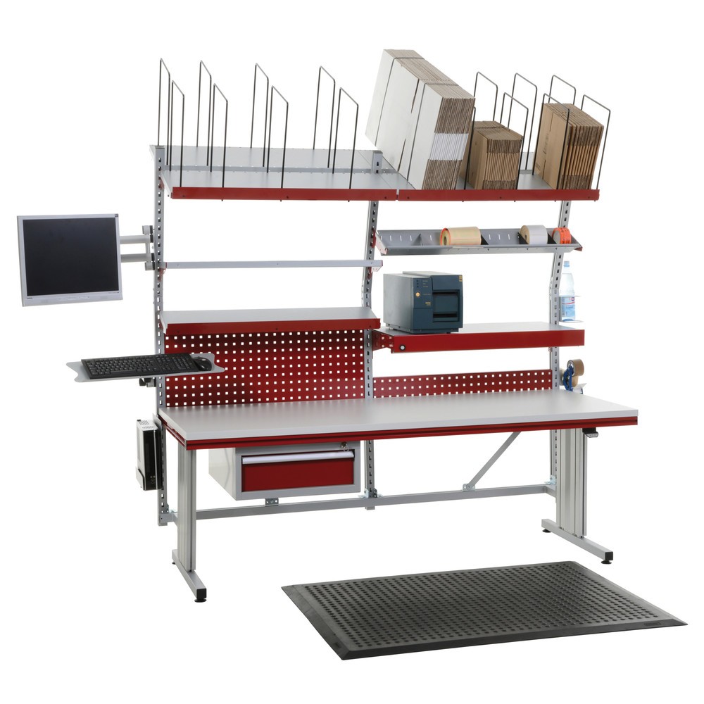 Productafbeelding nr. 3: Uittrekplank voor paktafel BASIC, hxbxd 140 x 800 x 500 mm