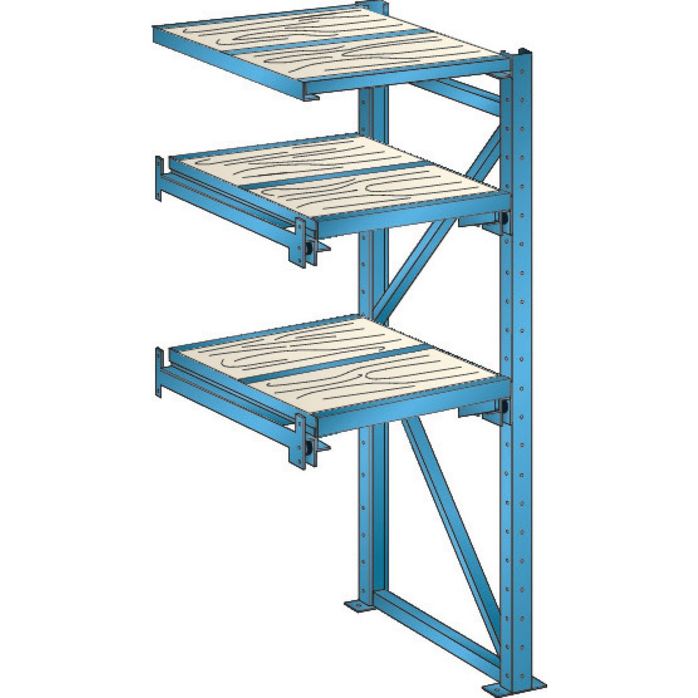 Product afbeelding: Uittrekstelling voor zware lasten LISTA, aanbouwelement, breedte opening 890 mm, diepte 860 mm