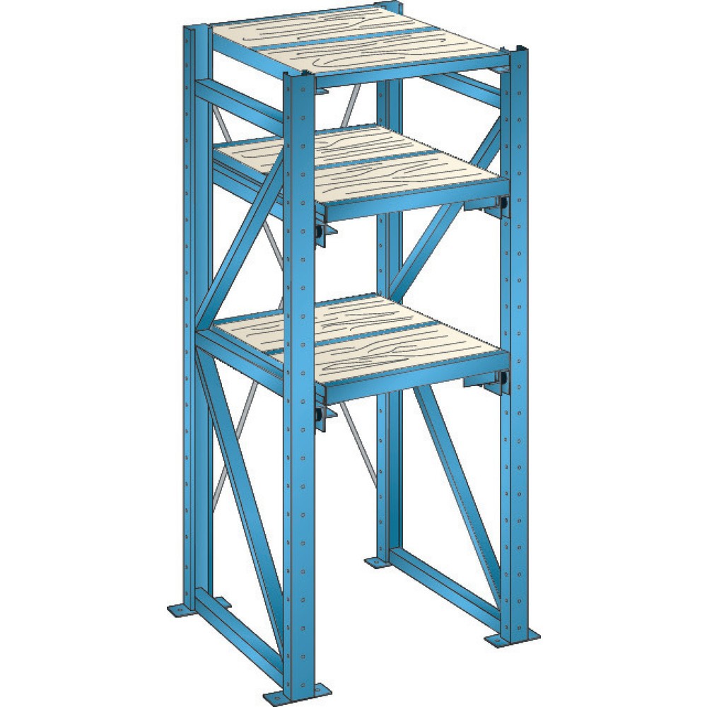 Product afbeelding: Uittrekstelling voor zware lasten LISTA, basiselement, breedte opening 890 mm, diepte 860 mm