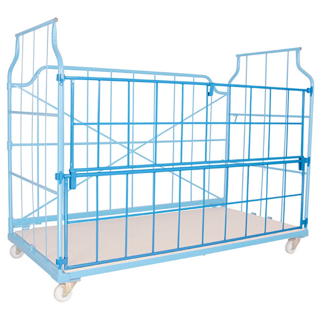 Universal-Corlette® met verdeelde voorwand, hxbxd 1.850 x 1.200 x 1.150 mm Product afbeelding: Universal-Corlette® met verdeelde voorwand, hxbxd 1.850 x 1.200 x 1.150 mm