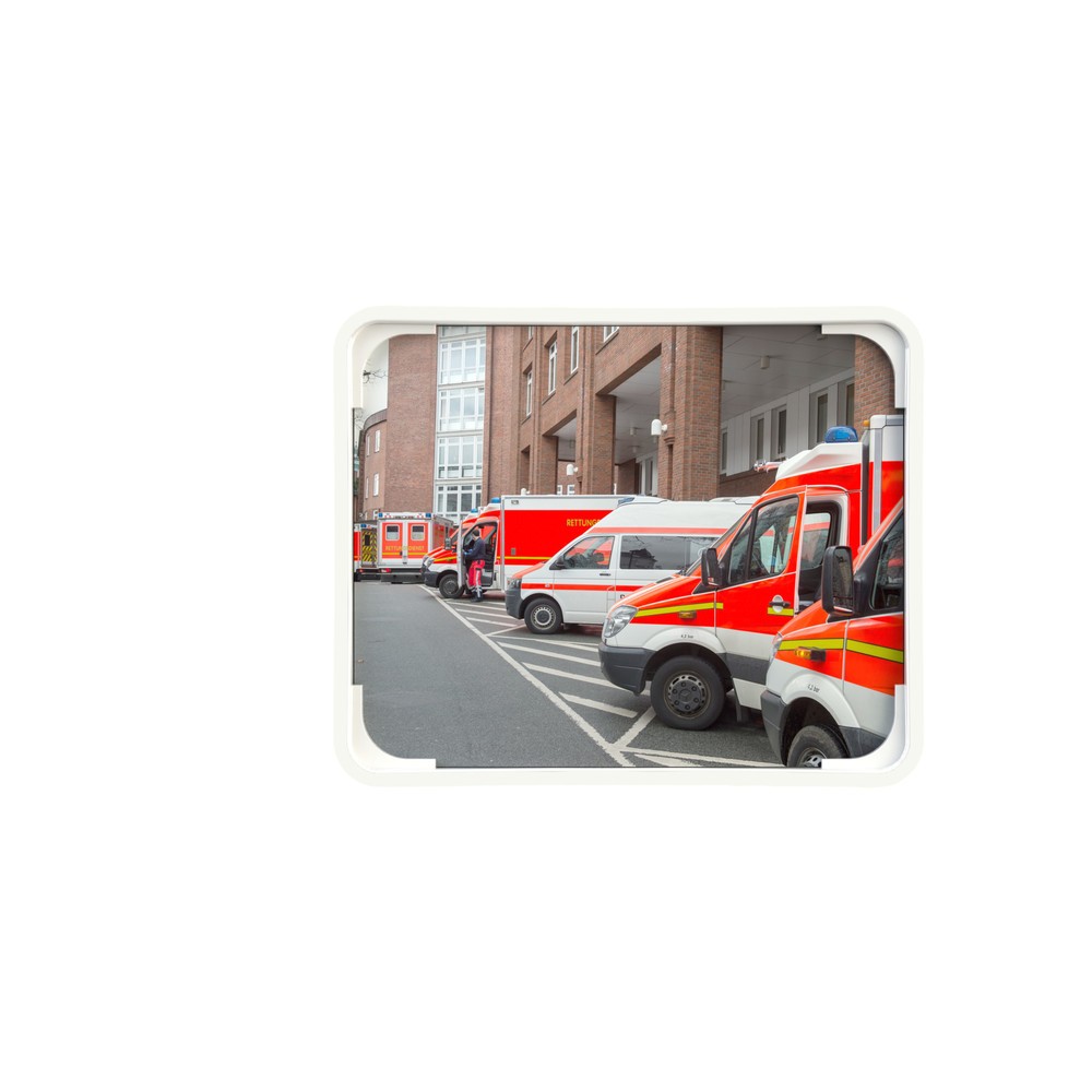 Productafbeelding nr. 1: Universele spiegel EUvex, b x h 1.000 x 800 mm