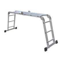Productafbeelding nr. 1: Universele vouwladder BASIC, totale lengte 4,60 m, zonder platform