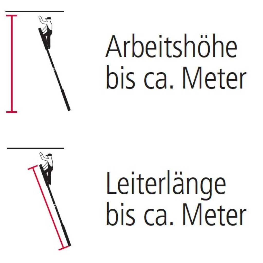 Professionele universele vouwladder KRAUSE®, totale lengte 4,70 m Productafbeelding nr. 5: Professionele universele vouwladder KRAUSE®, totale lengte 4,70 m