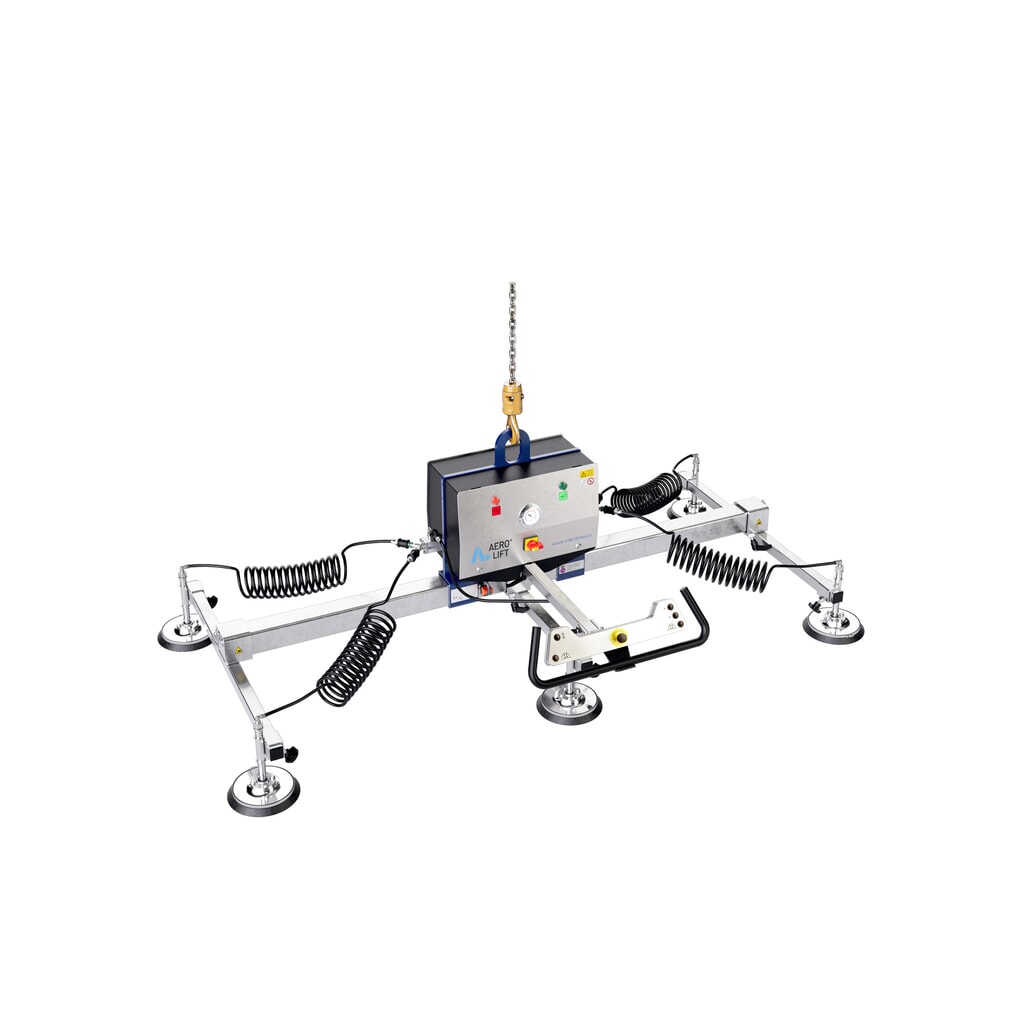 Productafbeelding nr. 1: Vacuümheffer AERO-LIFT® ADVANCE, met 6 zuigplaten, draagvermogen 150 kg